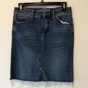 jean skirt
